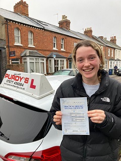 Annabel Passed Driving Test