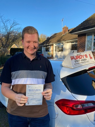 Henry Passed Driving Test